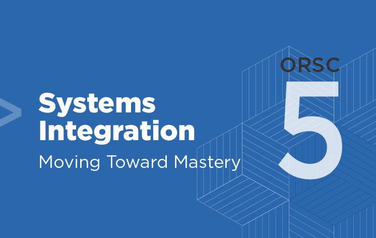 Systems Integration ORSC course by CRR Gobal