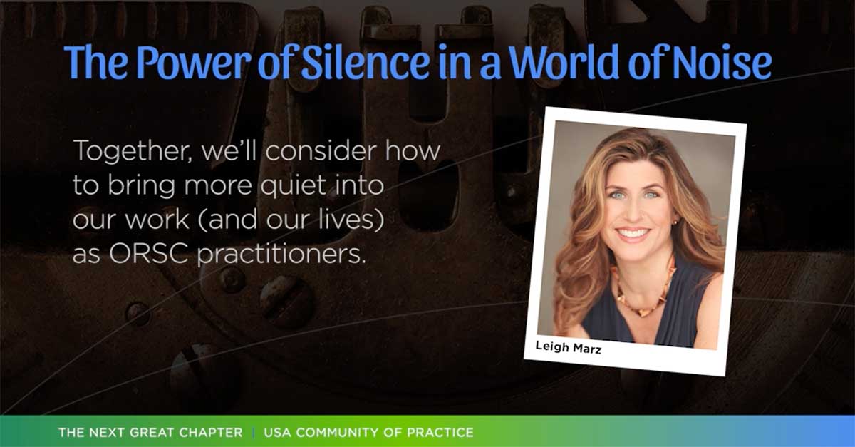 The Power of Silence in a World of Noise with Leigh Marz