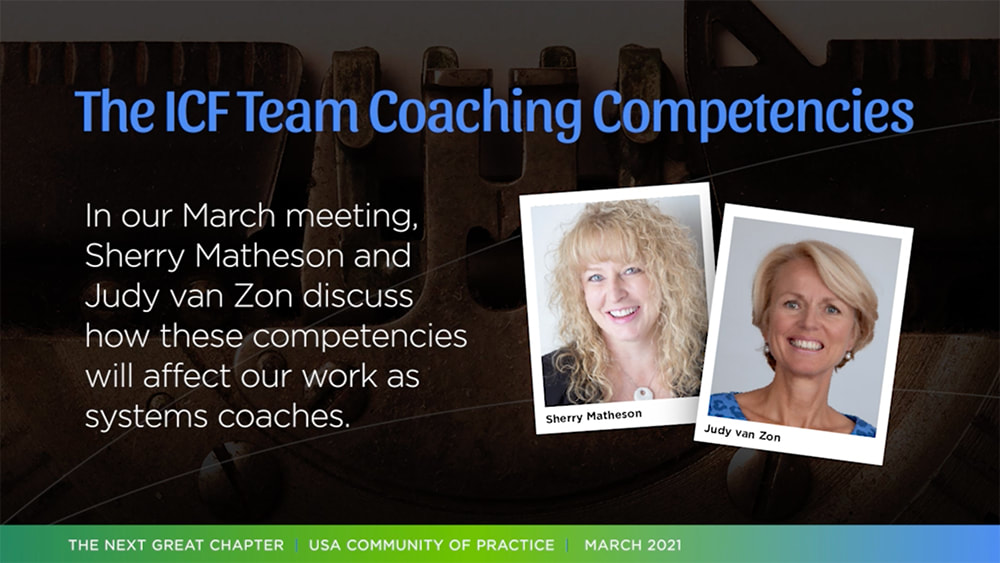 ICF Team Coaching Competencies in the United States