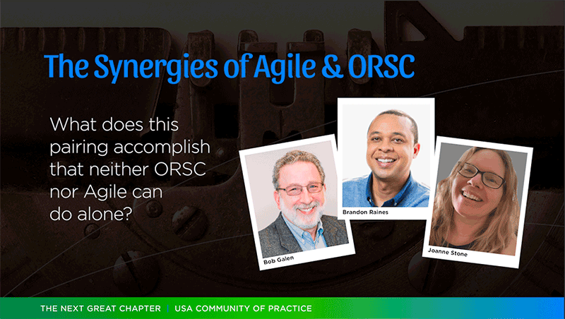 The Synergies of Agile & ORSC