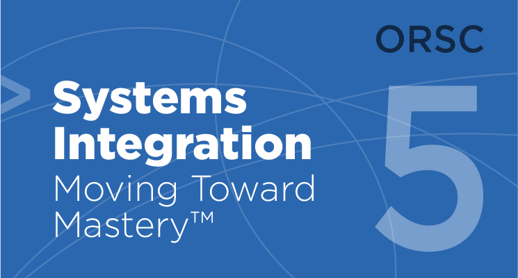 Systems Integration: Moving Toward Mastery course from CRR Global USA